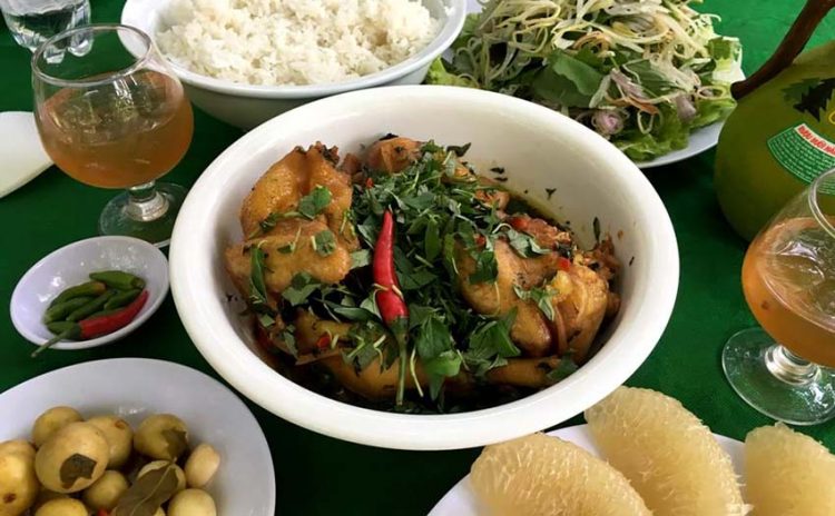 Trồng rau răm, ‘gặt’... gà kho tàu -1