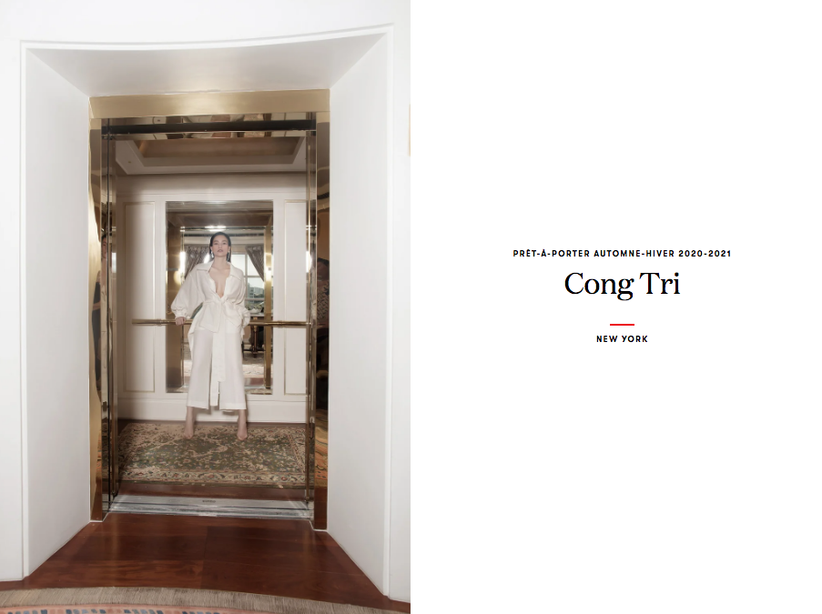 Bộ ảnh thời trang CONG TRI do Hà Hồ và Thanh Hằng lên Vogue Pháp - 0