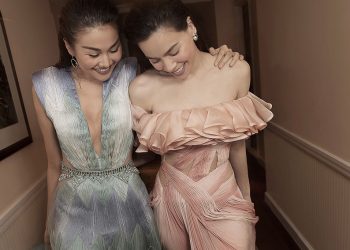 Bộ ảnh thời trang CONG TRI do Hà Hồ và Thanh Hằng lên Vogue Pháp