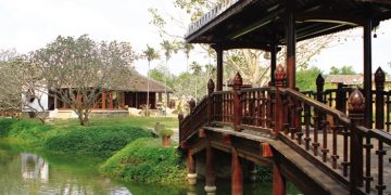 Lập hướng phong thủy từ nhà ra vườn