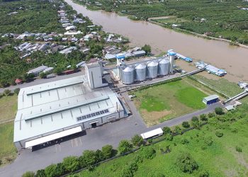 Hệ thống năng lượng mặt trời tại Nhà máy Đồng Tháp.