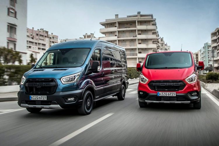 Ford Transit 2021 có thêm phiên bản dẫn động 4 bánh ra mắt thị trường châu Âu
