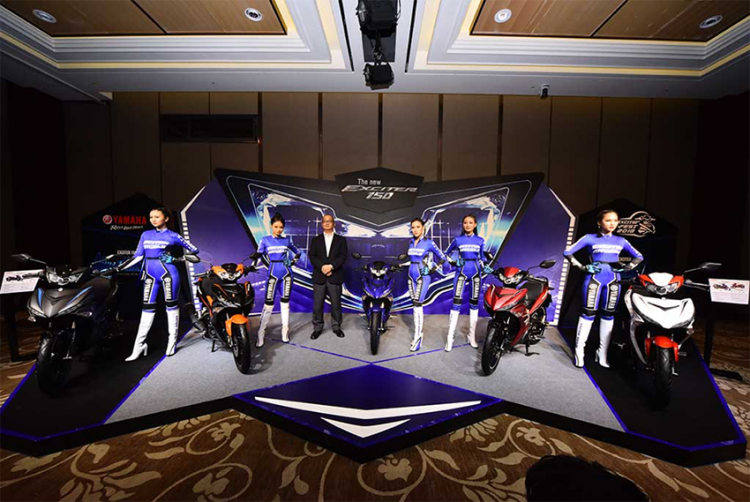 Các mẫu xe Yamaha Exciter ra mắt năm 2018