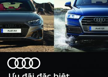 Audi Việt Nam hỗ trợ 50% phí đăng ký trước bạ cho 2 dòng xe Audi A4 và Audi Q5