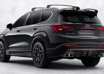 Hyundai Santa Fe bản N Performance  với phiên bản thể thao Kit 2021