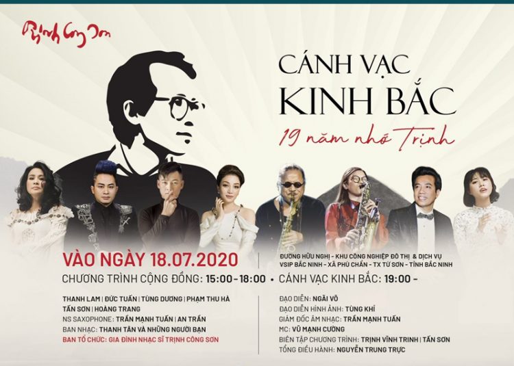 Đêm nhạc Trịnh Công Sơn “Cánh Vạc Kinh Bắc”