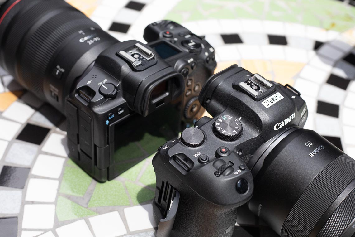 Trên tay bộ đôi máy ảnh Canon mirrorless full-frame EOS R5 và R6 ...