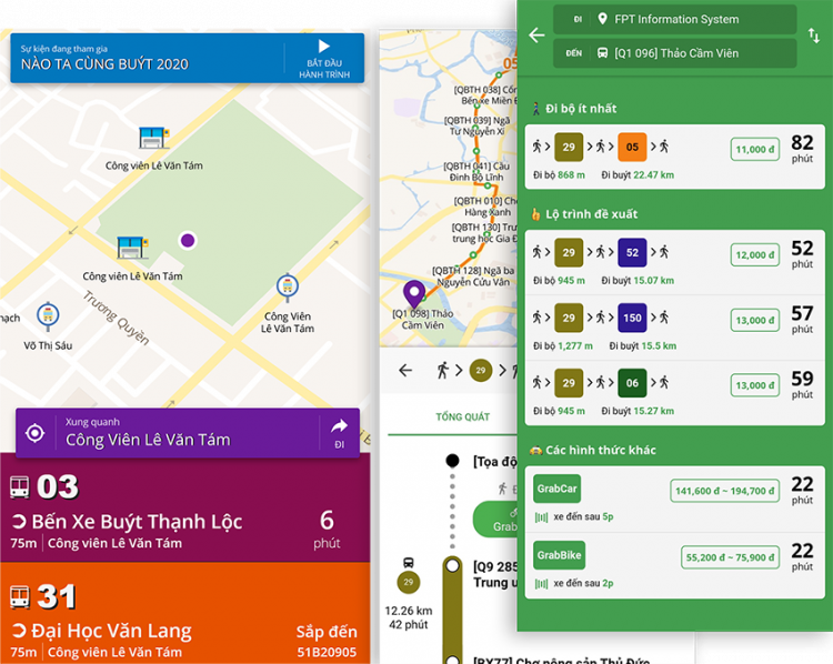 TP.HCM ra mắt ứng dụng Go!Bus kết nối giao thông công cộng với dịch vụ Grab