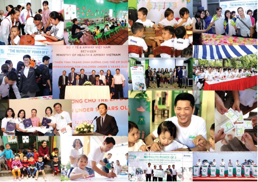 Amway Việt Nam đóng góp hơn 19 tỷ đồng cho hoạt động vì cộng đồng năm 2019 -2