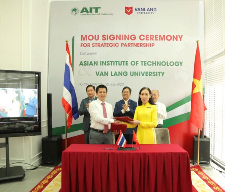 Đại học Văn Lang hợp tác chiến lược với Viện Công nghệ châu Á (AIT) -1
