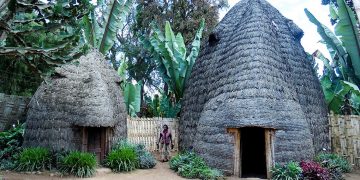 Giản dị mà bền vững lều dân gian châu Phi -4