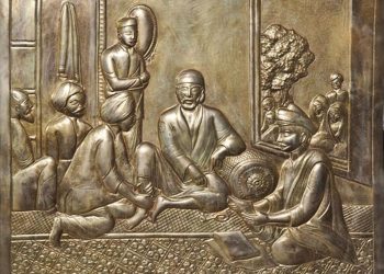 Nghệ thuật chạm rập nổi kim loại của Ấn Độ -1