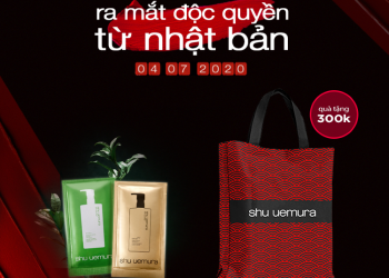 4-7-2020 | shu uemura ra mắt gian hàng trên LazMall với nhiều quà tặng hấp dẫn