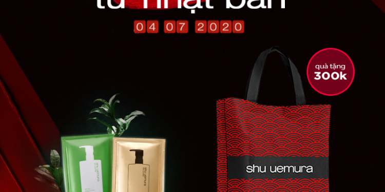 4-7-2020 | shu uemura ra mắt gian hàng trên LazMall với nhiều quà tặng hấp dẫn