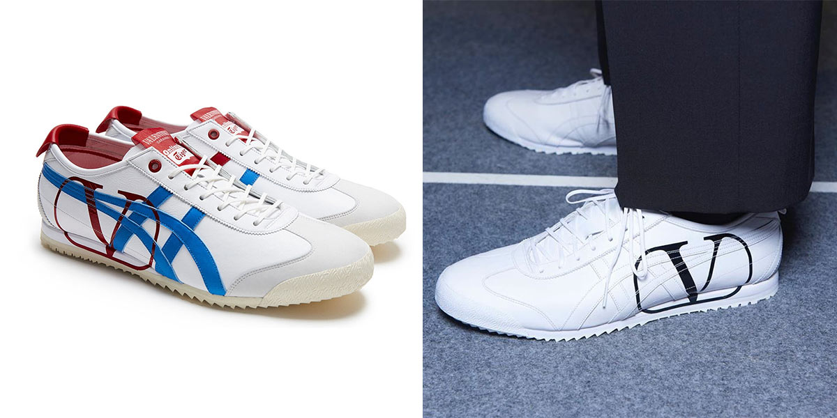 Valentino Garavani và Onitsuka Tiger tung mẫu giày kết hợp đặc biệt thuộc BST nam Thu Đông 2020 - 02