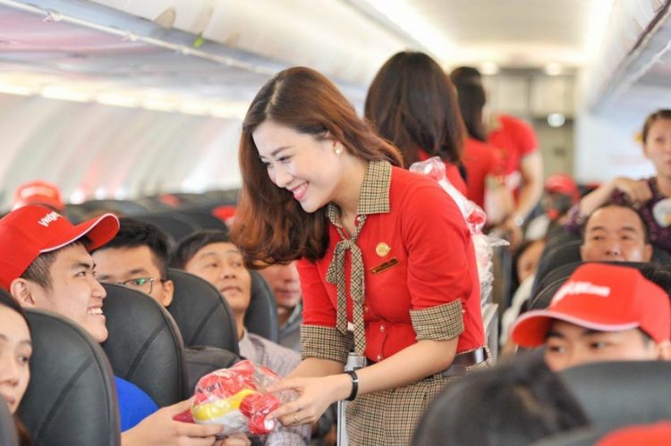 Vietjet mở bán vé giá rẻ ở 13 đường bay Xứ sở Chùa Vàng -1