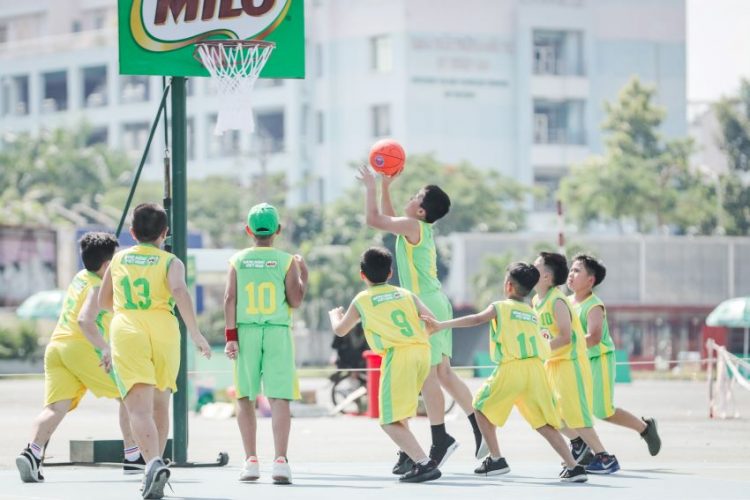 Khai mạc Giải bóng rổ Festival trường học Cúp Nestlé MILO 2020