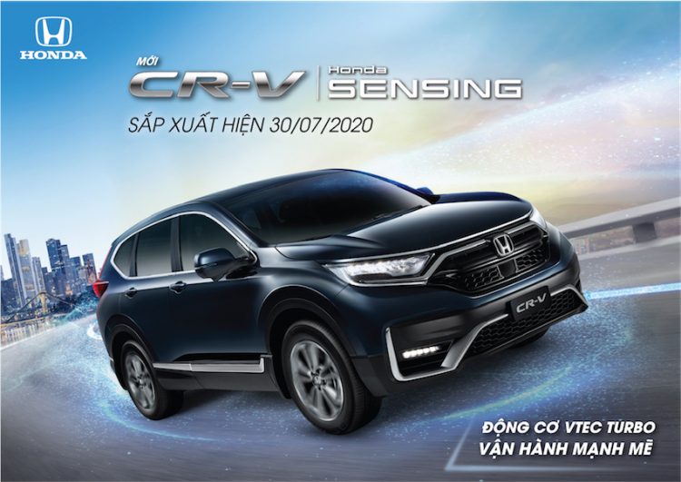 Phiên bản mới Honda CR-V 2020 sắp ra mắt thị trường Việt Nam