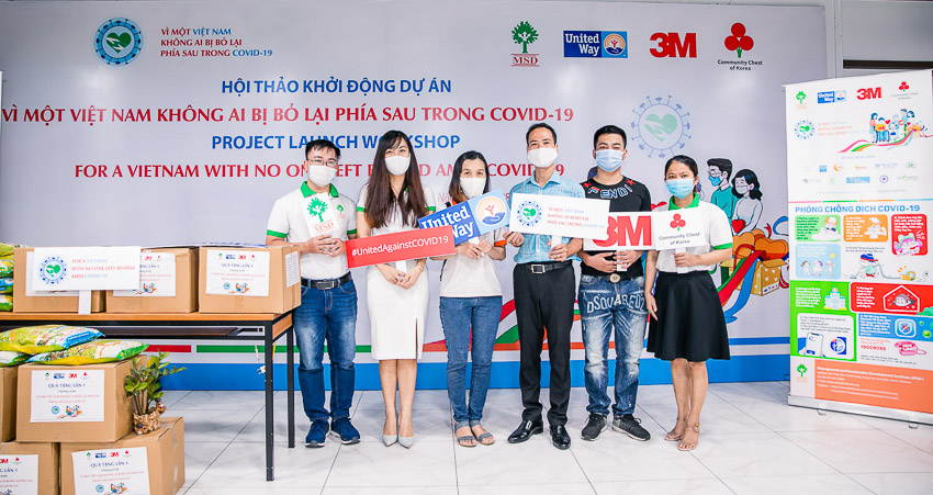 3M tài trợ hơn 1 tỷ đồng cho dự án “Vì một Việt Nam không ai bị bỏ lại phía sau trong đại dịch Covid-19” - 1 - 2