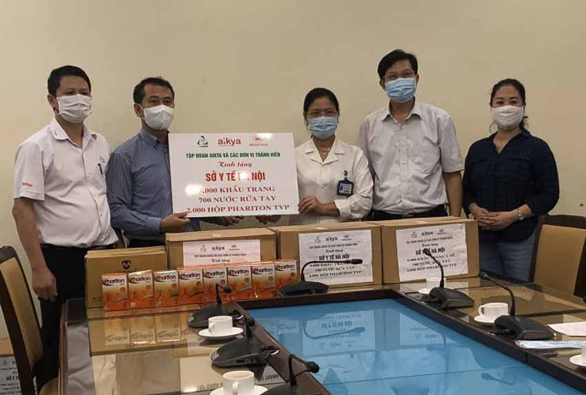 Tập đoàn dược Aikya Pharma tặng vật tư y tế cho phóng viên tác nghiệp trong dịch Covid-19 tại Đà Nẵng - 2