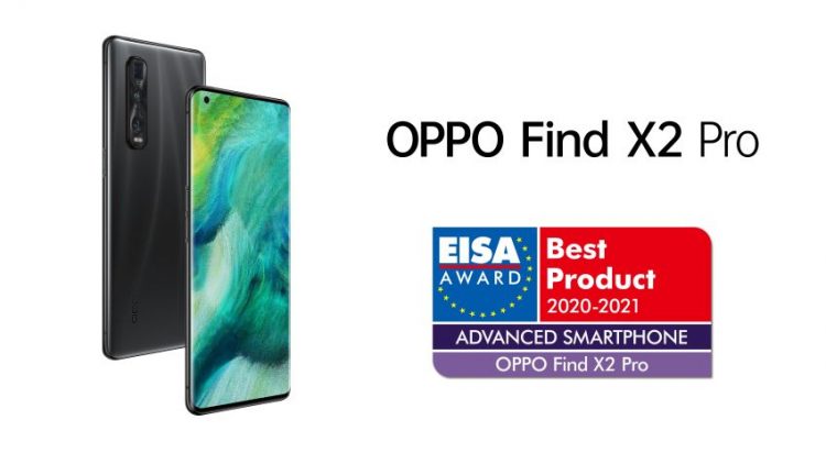 OPPO Find X2 Pro nhận giải thưởng của EISA Awards 2020 – 2021