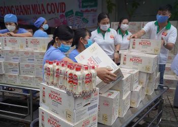 Nutifood trao tặng sản phẩm trị giá 30 tỷ đồng chung tay đẩy lùi covid-19