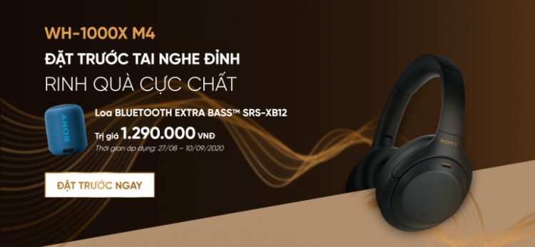 WH-1000xm4 - đỉnh cao tai nghe chống ồn ra mắt tại Việt Nam, cùng chương trình đặt trước - 6