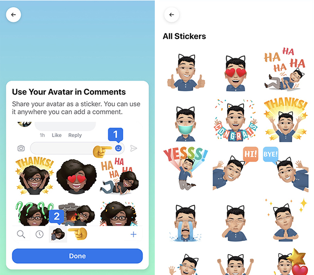 Hướng dẫn tạo Avatars Sticker Facebook với gương mặt của bạn: Tạo ra các Sticker Facebook cá nhân riêng của bạn với hướng dẫn đầy đủ từ Facebook. Bạn chỉ cần tải lên hình ảnh của mình vào Avatar Facebook, rồi chuyển đến phần Stickers để tạo ra các stickers với gương mặt của bạn!