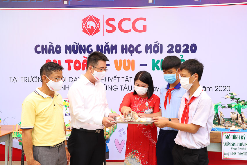 SCG đồng hành khởi động năm học mới tại trường nuôi dạy trẻ khuyết tật tỉnh Bà Rịa - Vũng Tàu - 4