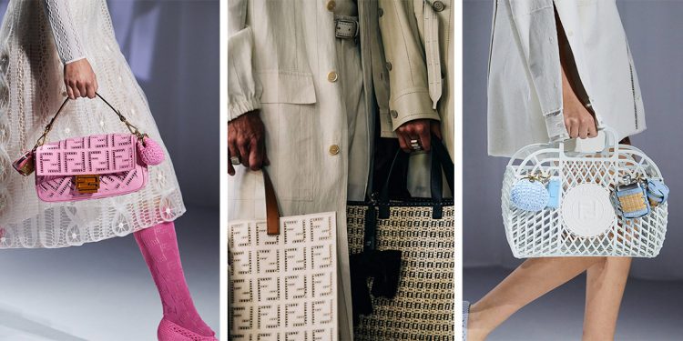 Những mẫu túi xách gây bão xu hướng trên sàn diễn Fendi Xuân-Hè 2021