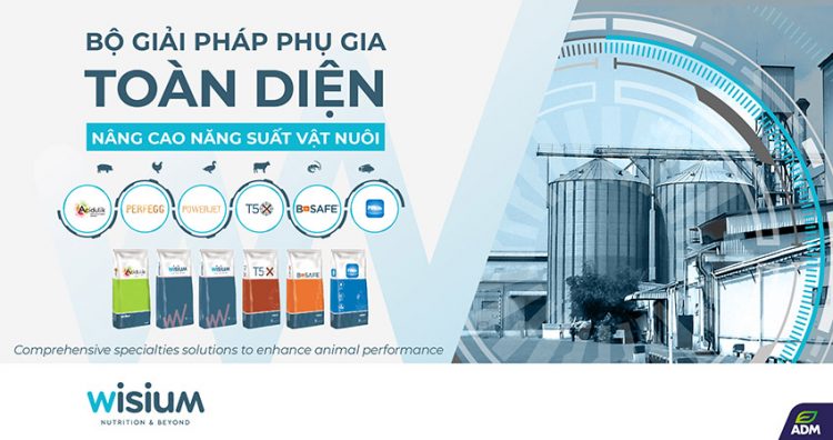Wisium giới thiệu bộ Giải pháp Phụ gia Toàn diện nâng cao năng suất vật nuôi.