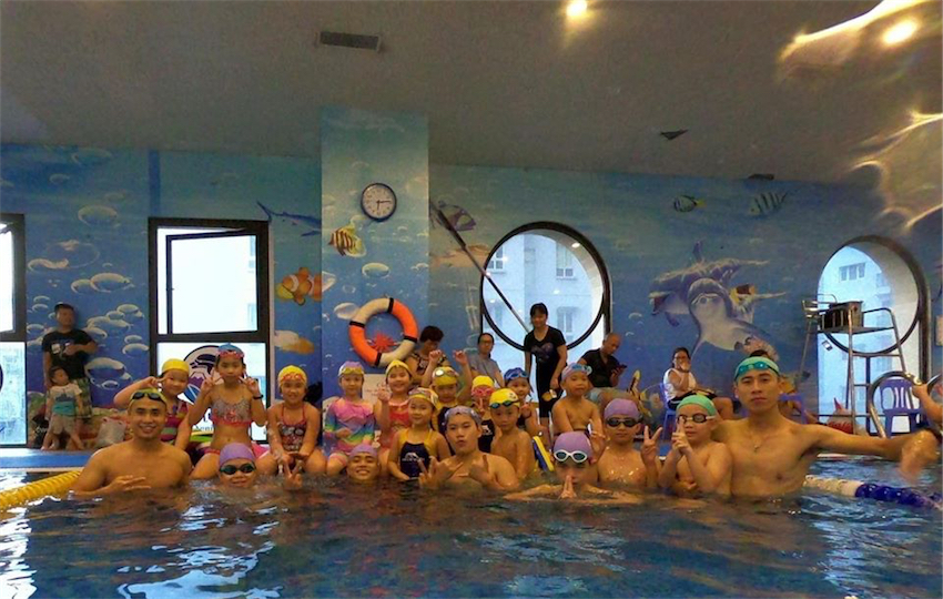 Fuji Swimming Club lớp học bơi lội kiểu Nhật tại Việt Nam - 1