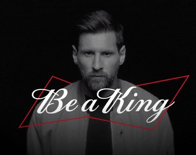 Siêu sao bóng đá Messi trở thành Đại sứ thương hiệu của bia Budweiser