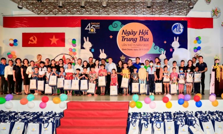 Saigontourist Group mang Tết Trung thu đến với học sinh các Huyện ngoại thành