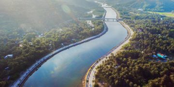 Sông Cầu, thị xã dừa bên vịnh Xuân Đài