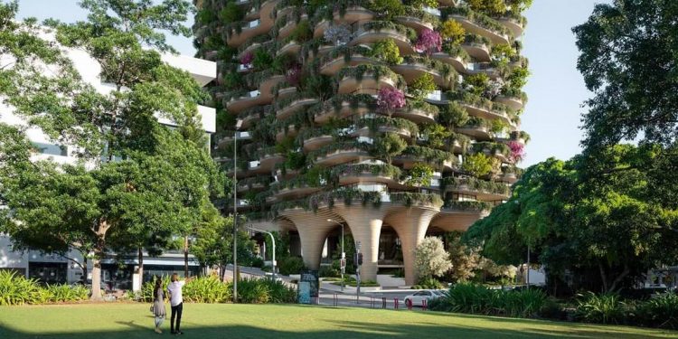 'Khu rừng thẳng đứng' bao trọn 382 căn hộ với 21.000 cây xanh -7