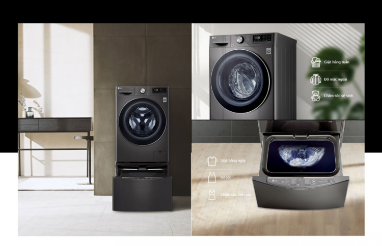 LG giới thiệu máy giặt công nghệ AI tại Việt Nam
