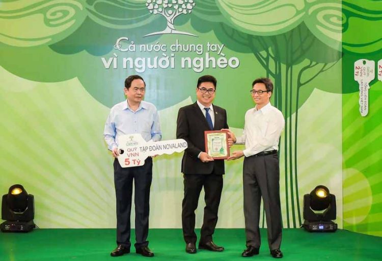 Novaland chung tay giúp giảm nghèo bền vững