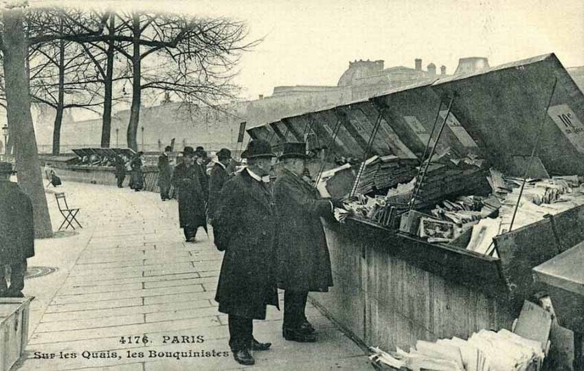 Phố bán sách cũ bên bờ sông Seine -5