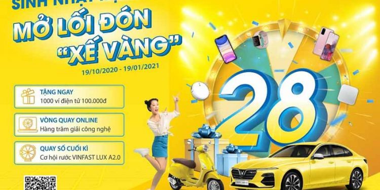 Rước 'xế vàng' cùng ngàn ưu đãi mừng sinh nhật Nam A Bank