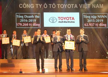 Toyota Việt Nam được vinh danh tại Lễ tôn vinh Người nộp thuế năm 2020 - 2