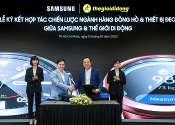 Samsung và Thế Giới Di Động ký kết Hợp Tác Chiến Lược độc quyền phân phối Galaxy Watch 3