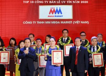 MM Mega Market nằm trong “Top 10 Công ty bán lẻ Uy tín” năm 2020 tại Việt Nam