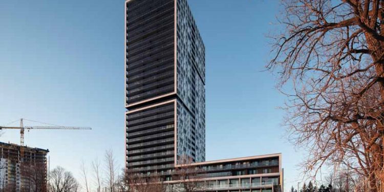 Panorama - Tòa tháp hưu trí cao cấp bên bờ sông