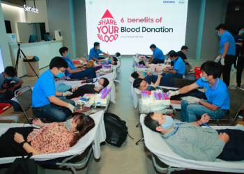 Samsung Vina và Roche Việt Nam đồng hành tổ chức chương trình “Hiến máu, cứu người”