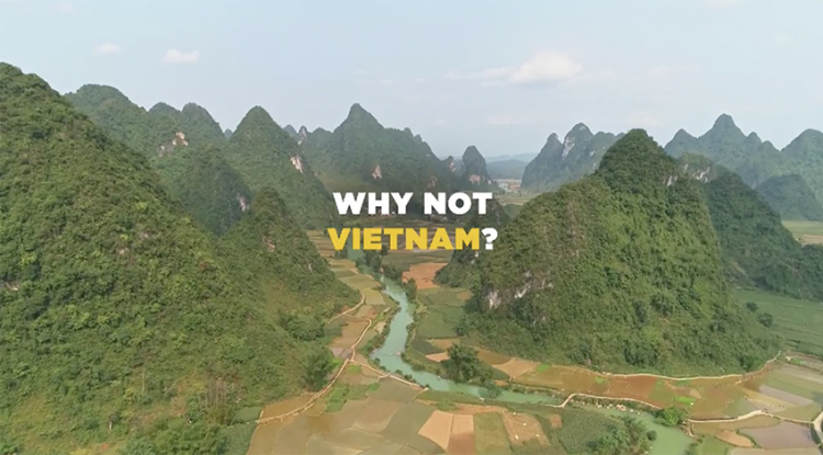 Việt Nam bắt đầu quảng cáo mời du khách quốc tế quay lại