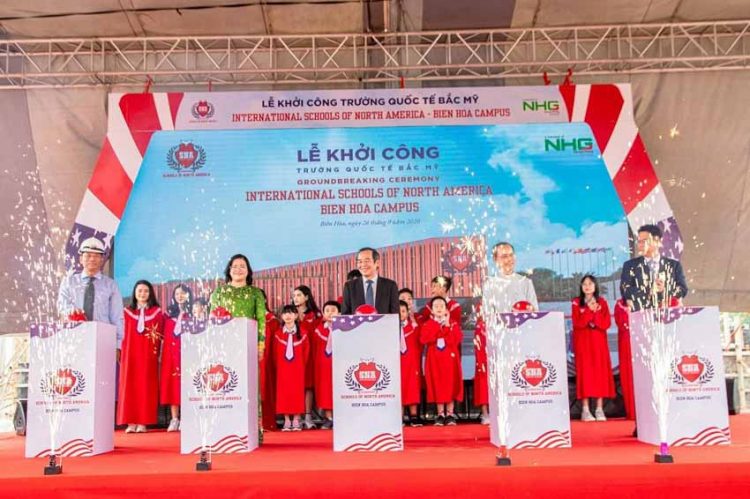 Khởi công Trường Quốc tế Bắc Mỹ - SNA Biên Hòa -1