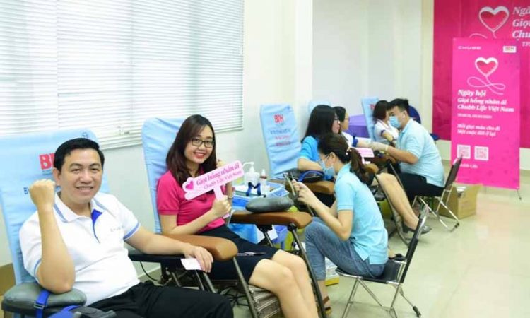 Ngày hội Giọt hồng nhân ái Chubb Life Việt Nam