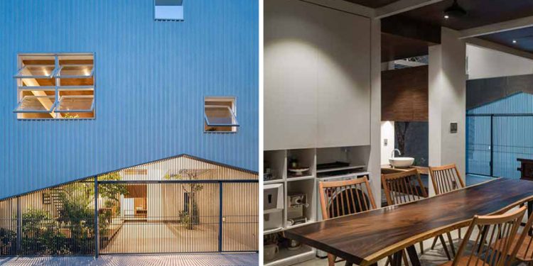 Ngôi nhà được thiết kế theo phong cách của chủ nhân: Ngoài lạnh lùng, trong ấm áp -2