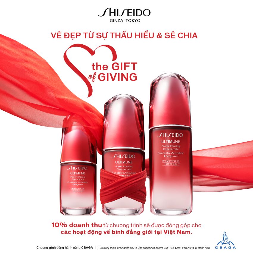 Shiseido bình đẳng giới